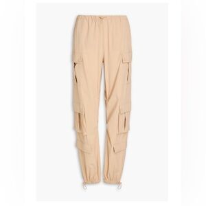 Alice + Olivia Stretch Shell Sand  Cargo Pants 8